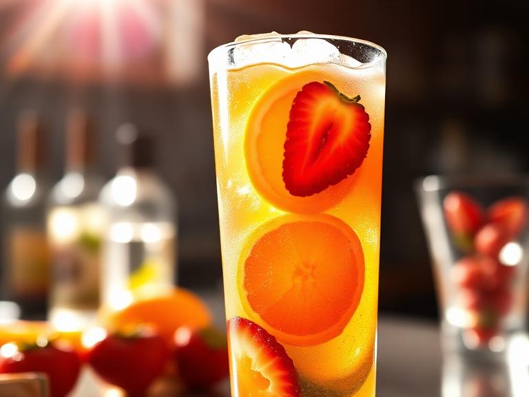 Laranja com Morango